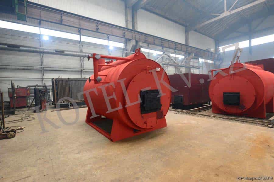 Парогенератор КПр угольный Твердотопливный парогенератор