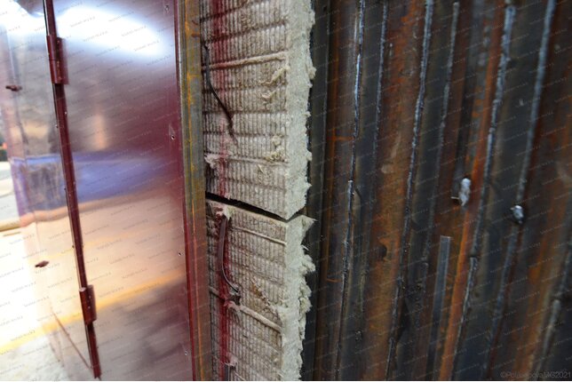 Котел угольный 800 кВт - обмуровка