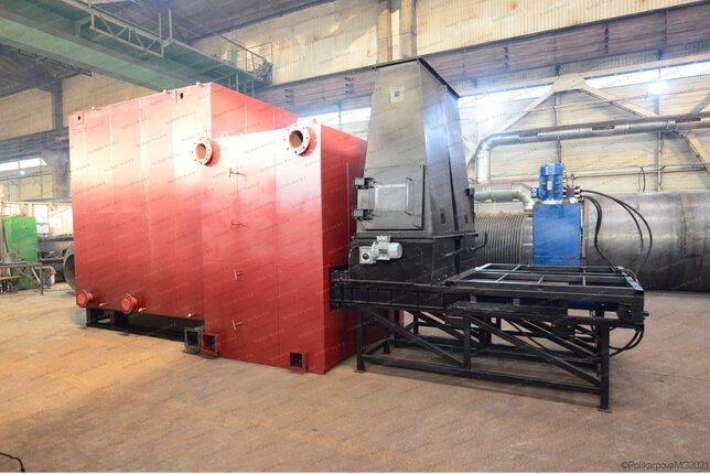 Котел на опилках 3000 кВт производственный